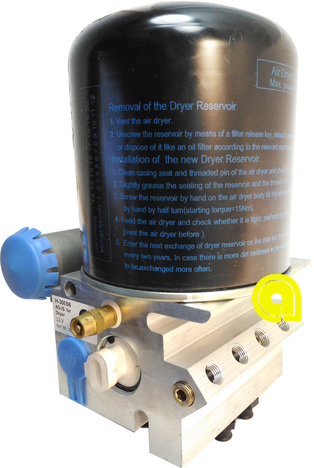 FleetRun | Kenworth / Peterbilt Air Dryer - AD-IS | Bendix 801266 - Ha | FleetRun Truck Parts - Foto 6