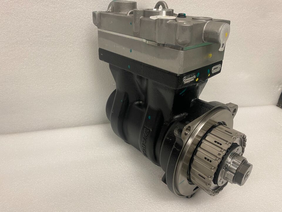 Air Compressor Twin Cylinder Compressor Flange Mounted Kenworth, Peterbilt, Mack, Volvo