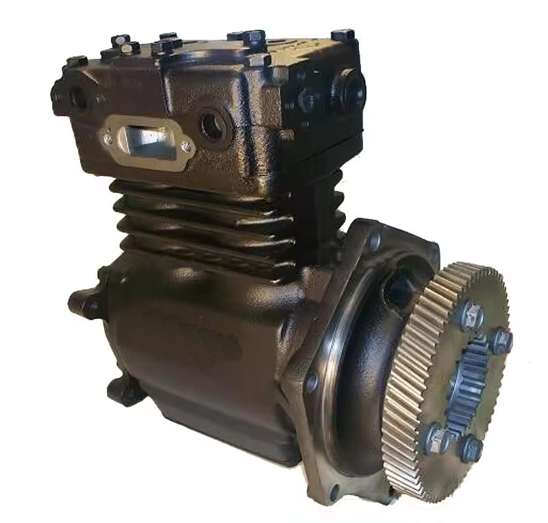 Twin Cylinder Air Compressor TF-550 Air Compressor DDC S60 69 Tooth Gear with a 21 Tooth Spline Replaces 5004188