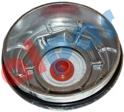 Threaded Aluminum Hubcap for Propar / SAF Holland Trailer Axles Ref: 343-4075