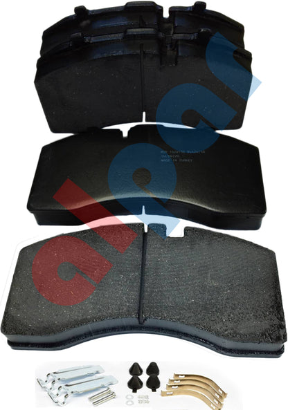 Air Disc Brake Pads for Bendix ADB22X, replaces K070796, D1369, 802078