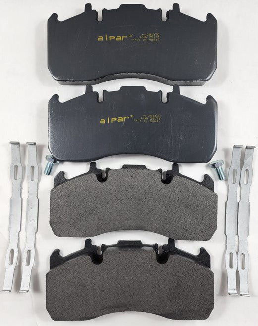 ALPAR D1370 Air Disc Brake Pads for Meritor EX225L2, 2252L2CD