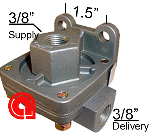 QR-1 QR1 Quick Release Valve Ref: KN32005, 229859, 973 500 003 0 3.8" Supply H-30110