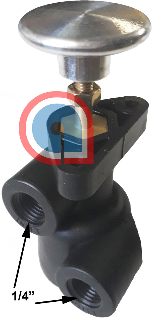 Push-Pull Panel Valve Replaces Haldex KN20031 H-30159