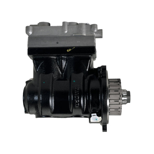 Air Compressor Twin Cylinder Compressor Flange Mounted Kenworth, Peterbilt, Mack, Volvo