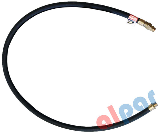 Air Brake Hose, 36" overall length, 3/8" ID 3/8 Swivel H-30331-36