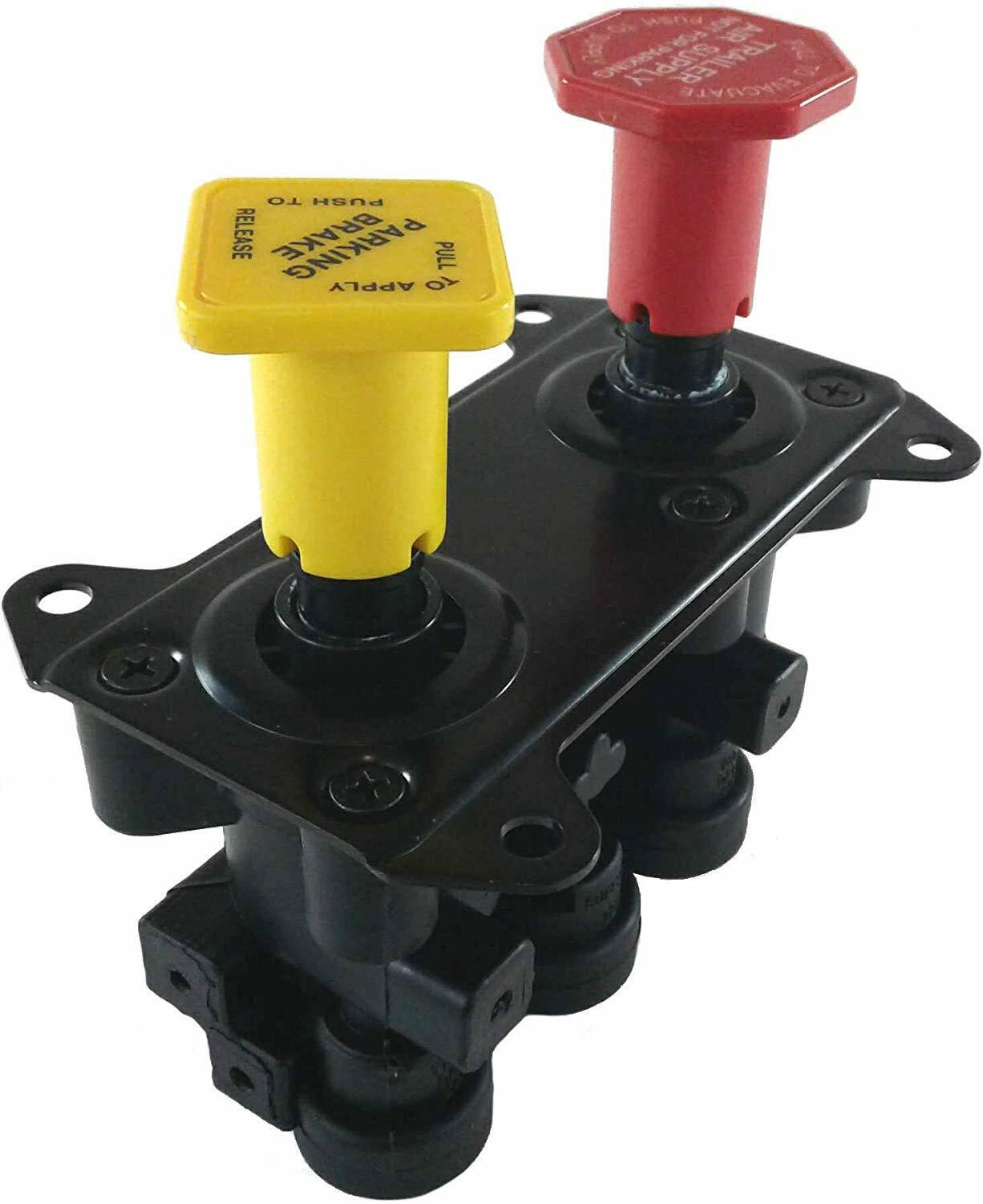 MV3 Trailer park brake Dash Control Valve 0.28" Mount Hole Ref: 800516, 065157 H-30530