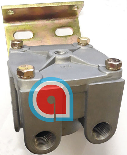 103009 R-12H Relay Valve Horizontal 2 Delivery Ports H-30266