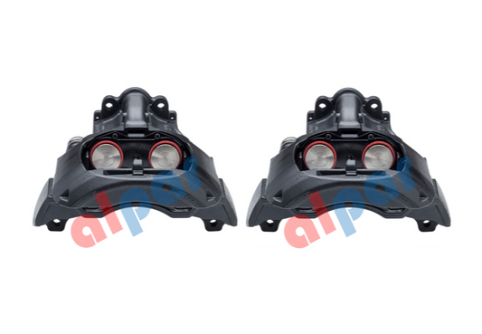 Left Hand + Right Hand Set Air Disk Brake Calipers w /Carrier for ADB22X Brakes