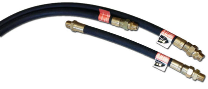 Air Brake Hose, 36" overall length, 3/8" ID 3/8 Swivel H-30331-36