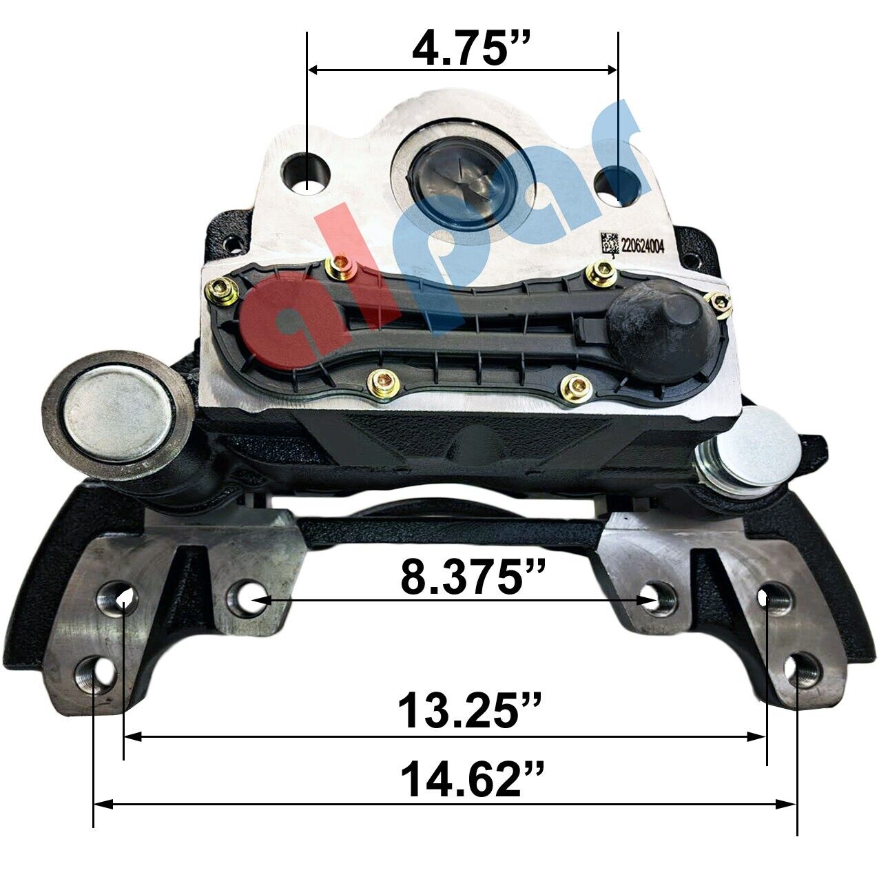 Left Hand Air Disk Brake Caliper w /Carrier for ADB22X Brakes Ref K149715