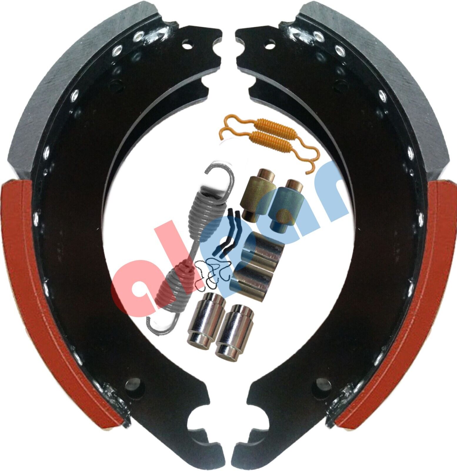 4702 Brake Shoe Box Kit 23K Premium Lining 2 shoes+1 kit 16-1/2