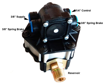 Full Function Trailer Valve FF-2, FF2 3/4" reservoir Port Ref: 28600 H-30285