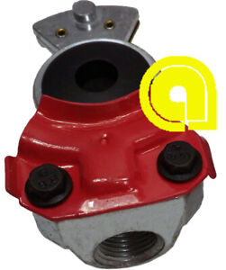 Emergency Gladhand RED Replaces 035042, 1012E, 179.1001 Air Brake coupling H-30211