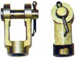 Clevis, Forged 1/2 in Pin 5/8 in 18 thread Slack adjuster clevis Standard