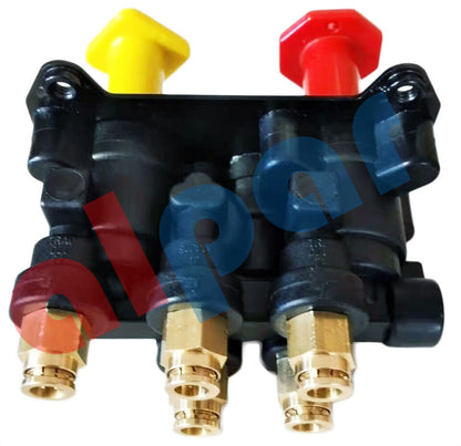 MV3 w/ 3/8in. PTC Fittings Dash Control Valve Ref: 800036, 1/4 in. Mounting Hole H-30532